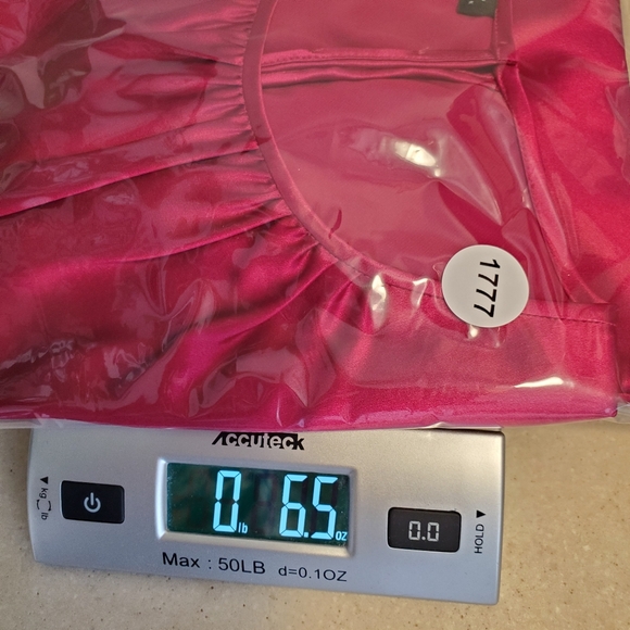 Lafayette 148 Silk‎ Blouse Womens Size 8 Raspberry Holidays Work Christmas M - Picture 13 of 13